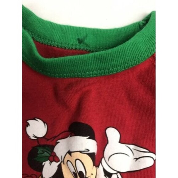 disney parks mickey mouse christmas 2piece pajama set 12 Months - Picture 7 of 7
